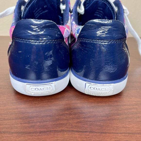 ❌SOLD❌Coach Barrett Poppy Sneaker Size 8 - Picture 4 of 13